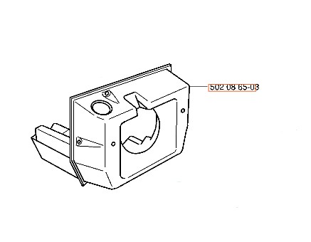 Réservoir de carburant Jonsered RS40, RS51, RS52 dans le groupe  chez GPLSHOP (5020865-03)