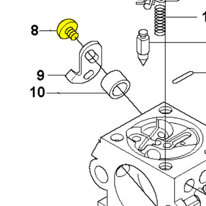 Commande De Starter À Vis 5034790-01 dans le groupe Pièces De Rechange / Pièces détachées Taille-haies / Pièces détachées Husqvarna 323HD60 chez GPLSHOP (5034790-01)