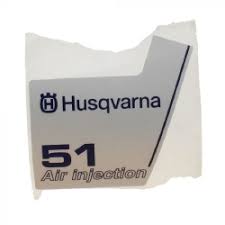 Autocollant Husqvarna 51 5036197-04 dans le groupe Pièces De Rechange / Pièces détachées Tronçonneuses chez GPLSHOP (5036197-04)