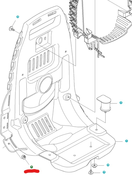 Noix dans le groupe Pièces De Rechange / Pièces détachées Souffleurs de feuilles / Pièces détachées Husqvarna 580BTS chez GPLSHOP (5051826-01)