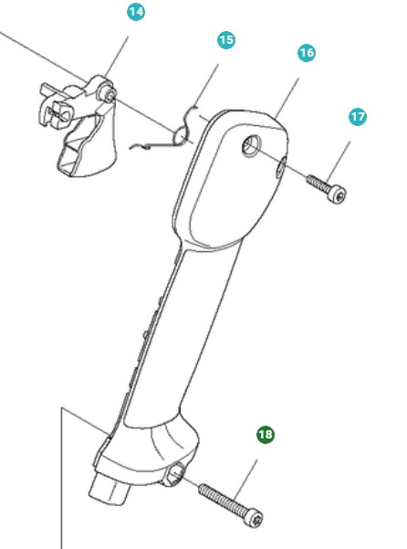 Vis dans le groupe Pièces De Rechange / Pièces détachées Souffleurs de feuilles / Pièces détachées Husqvarna 580BTS chez GPLSHOP (5052908-01)