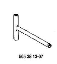 Hylsnyckel 8Mm 5053813-07 dans le groupe Pièces De Rechange / Pièces détachées Tronçonneuses / Pièces détachées Husqvarna 55 chez GPLSHOP (5053813-07)