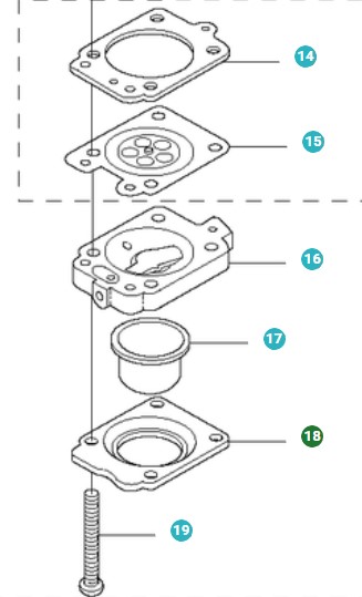 Logement dans le groupe Pièces De Rechange / Pièces détachées Taille-haies chez GPLSHOP (5067410-01)