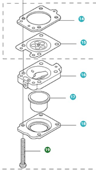 Vis dans le groupe Pièces De Rechange / Pièces détachées Taille-haies chez GPLSHOP (5067411-01)