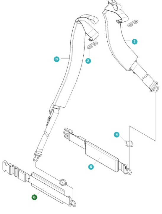 Bande B(L) dans le groupe Pièces De Rechange / Pièces détachées Souffleurs de feuilles / Pièces détachées Husqvarna 350BT chez GPLSHOP (5118038-01)