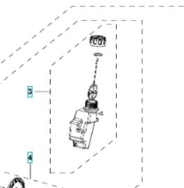 Bouteille 5311467-02 dans le groupe Pièces De Rechange / Pièces détachées Taille-haies / Pièces détachées Husqvarna 120iTK4-H chez GPLSHOP (5311467-02)