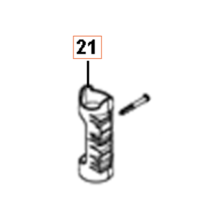 Porte-pistolet gris foncé 5312420-01 dans le groupe Pièces De Rechange / Pièces détachées Nettoyeurs haute pression / Pièces détachées Husqvarna PW490 chez GPLSHOP (5312420-01)