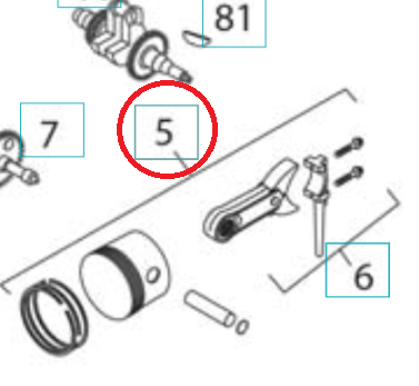 Piston Kpl 5324293-15 dans le groupe  chez GPLSHOP (5324293-15)