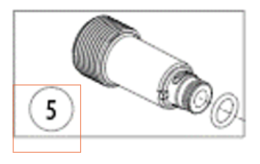 Entrée d'eau 5353891-01 dans le groupe Pièces De Rechange / Pièces détachées Nettoyeurs haute pression / Pièces détachées Husqvarna PW235R chez GPLSHOP (5353891-01)