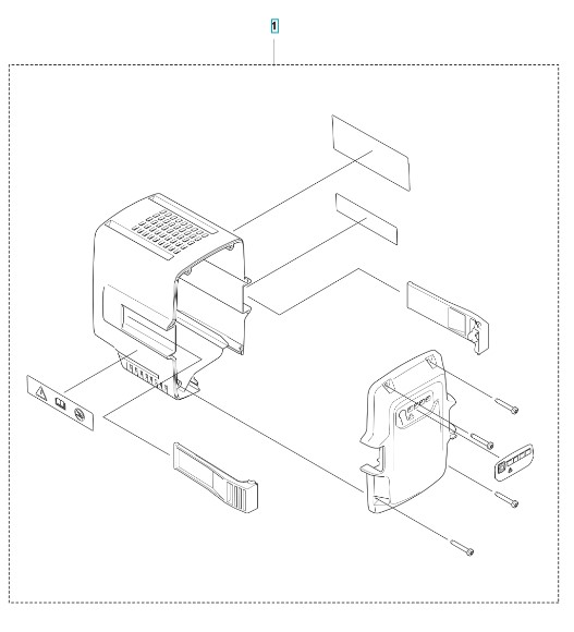 Kit de batterie Bli100 dans le groupe Pièces De Rechange / Pièces détachées Batteries et Chargeurs BLi / Pièces détachées Husqvarna BLi100 chez GPLSHOP (5365661-01)