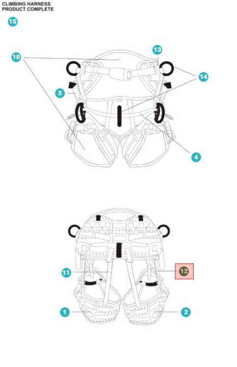 Ensemble Web élastique hanche/jambe 5367710-01 dans le groupe  chez GPLSHOP (5367710-01)