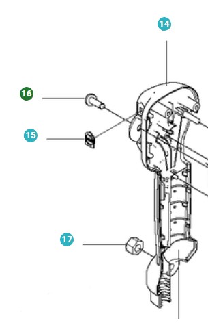 Taraud d'essieu dans le groupe Pièces De Rechange / Pièces détachées Souffleurs de feuilles / Pièces détachées Husqvarna 580BTS chez GPLSHOP (5371412-03)