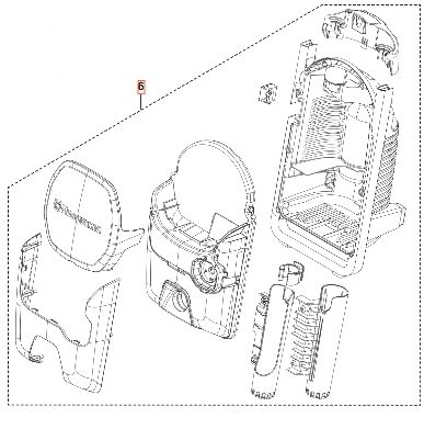 Kit de couverture, Pw 130 5460902-01 dans le groupe Pièces De Rechange / Pièces détachées Nettoyeurs haute pression / Pièces détachées Husqvarna PW130 chez GPLSHOP (5460902-01)