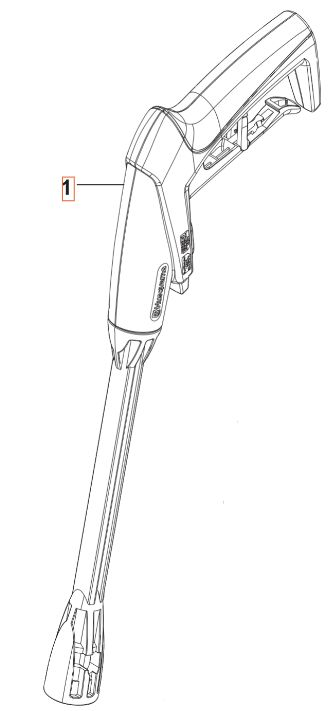 Pistolet G1 5460907-01 dans le groupe Pièces De Rechange / Pièces détachées Nettoyeurs haute pression / Pièces détachées Husqvarna PW130 chez GPLSHOP (5460907-01)