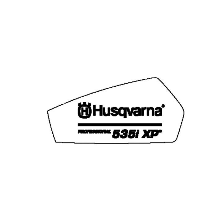 Autocollant Produit 535I Xp 5782290-03 dans le groupe Pièces De Rechange / Pièces détachées Tronçonneuses / Pièces détachées Husqvarna 535i XP chez GPLSHOP (5782290-03)