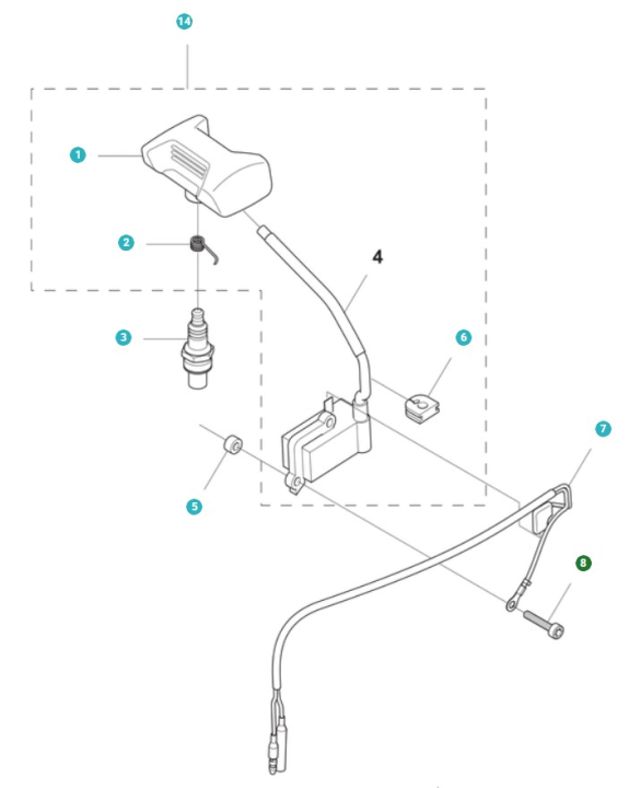 Boulon Torx dans le groupe Pièces De Rechange / Pièces détachées Souffleurs de feuilles / Pièces détachées Husqvarna 580BTS chez GPLSHOP (5793830-01)