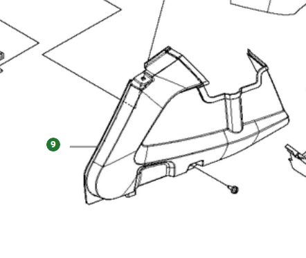 Couverture dans le groupe Pièces De Rechange / Pièces détachées Jonsered Tondeuse autoportée chez GPLSHOP (5856201-02)