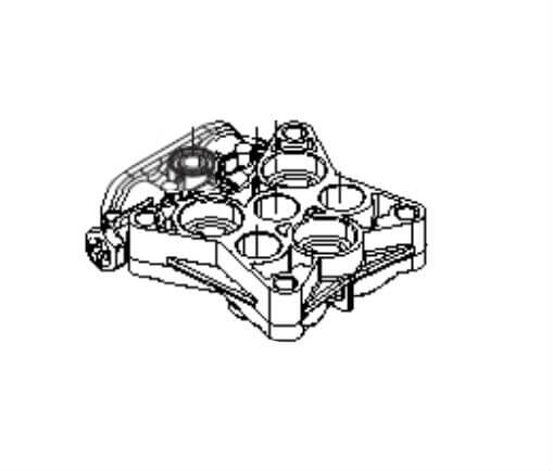 Dessus De Cylindre 5926176-14 dans le groupe Pièces De Rechange / Pièces détachées Nettoyeurs haute pression / Pièces détachées Husqvarna PW360 chez GPLSHOP (5926176-14)