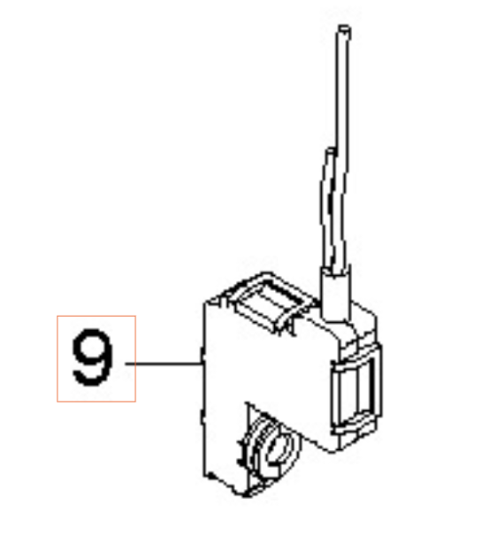 Coffret De Commutation Micro 5926176-59 dans le groupe Pièces De Rechange / Pièces détachées Nettoyeurs haute pression / Pièces détachées Husqvarna PW235R chez GPLSHOP (5926176-59)