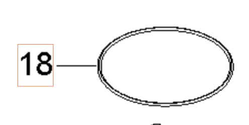 Joint Torique 80X2 Nitrile 70 Shore 5926176-66 dans le groupe Pièces De Rechange / Pièces détachées Nettoyeurs haute pression / Pièces détachées Husqvarna PW490 chez GPLSHOP (5926176-66)