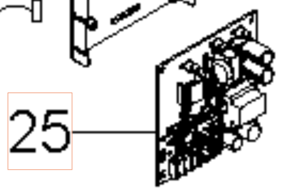 Circuit Imprimé Pcba Wir 5926176-77 dans le groupe Pièces De Rechange / Pièces détachées Nettoyeurs haute pression / Pièces détachées Husqvarna PW235R chez GPLSHOP (5926176-77)