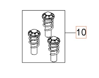 Kit Complet Piston 3Pcs 5926176-78 dans le groupe Pièces De Rechange / Pièces détachées Nettoyeurs haute pression / Pièces détachées Husqvarna PW360 chez GPLSHOP (5926176-78)