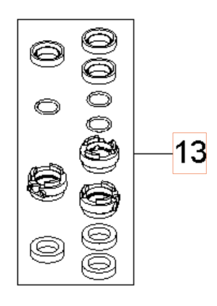 Joint Rep Sys Inox Sp 5926176-91 dans le groupe Pièces De Rechange / Pièces détachées Nettoyeurs haute pression / Pièces détachées Husqvarna PW480 chez GPLSHOP (5926176-91)