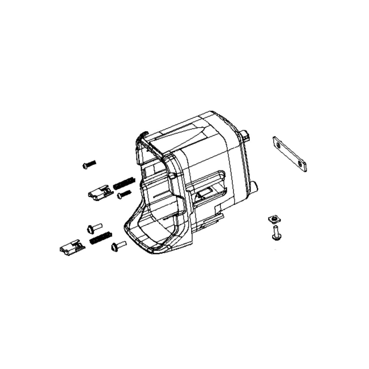 Ensemble de boîtier de batterie dans le groupe Pièces De Rechange / Pièces détachées Taille-haies / Pièces détachées Husqvarna 120iTK4-H chez GPLSHOP (5962580-01)