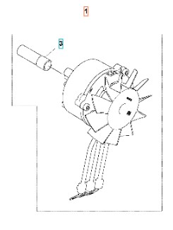 Cul Moteur 5971175-01 dans le groupe Pièces De Rechange / Pièces détachées Débroussailleuses / Pièces détachées Husqvarna 535iRXT chez GPLSHOP (5971175-01)