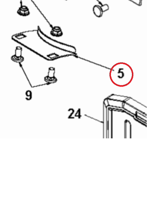 Plats d'angle de support de support 5974330-02 dans le groupe  chez GPLSHOP (5974330-02)