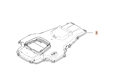 Châssis supérieur Nera dans le groupe Pièces De Rechange Robots Tondeuse / Pièces détachées Husqvarna Automower® 450X Nera / Automower 450X Nera - 2023 chez GPLSHOP (5999098-01)