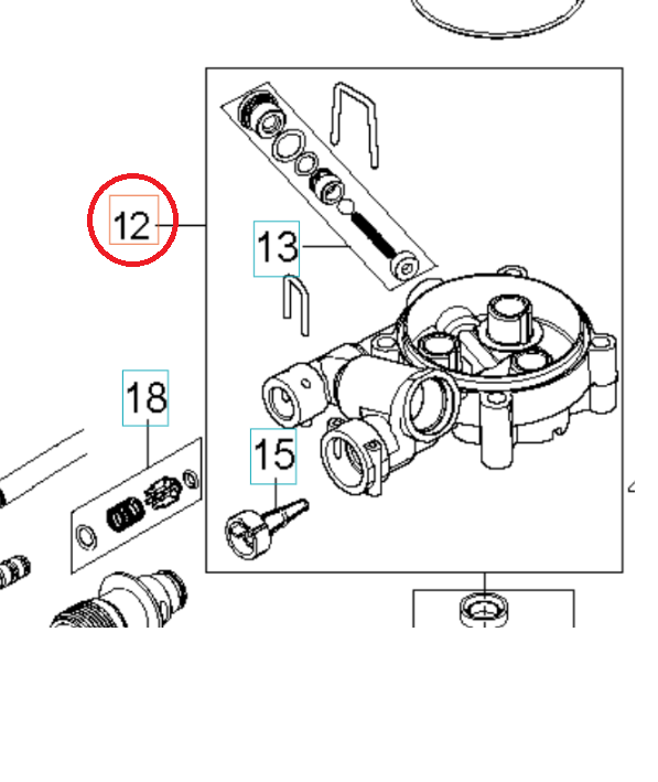 Cylindre avec démarrage facile 5999517-01 dans le groupe Pièces De Rechange / Pièces détachées Nettoyeurs haute pression / Pièces détachées Husqvarna PW360 chez GPLSHOP (5999517-01)