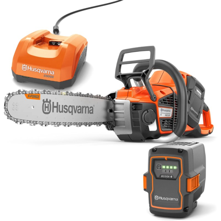 Husqvarna 542i XP® incl. batterie et chargeur dans le groupe Produits Husqvarna pour la sylviculture et le jardinage / Husqvarna Tronçonneuses / Tronçonneuse à batterie chez GPLSHOP (9706470)