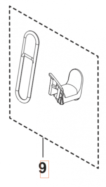 Kit de crochet de câble 5460905-01