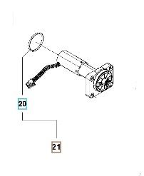 Moteur de reue Automower 550